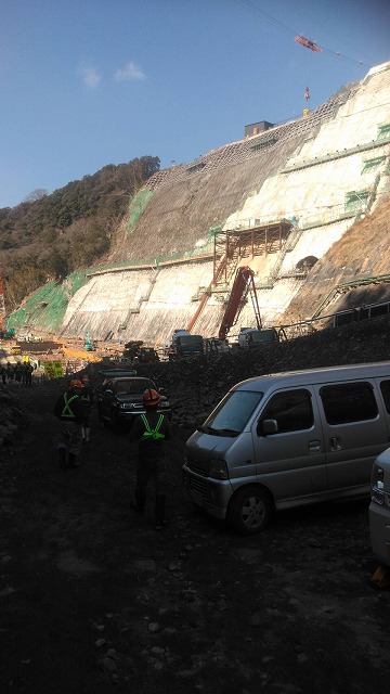 熊本立野ダム工事